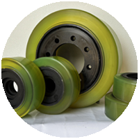 หล่อล้อยูรีเทน - Polyurethane Wheel